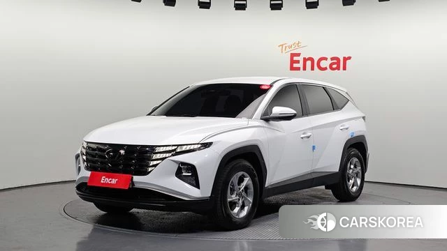 Hyundai Tucson (NX4) 2021 Белый из Кореи