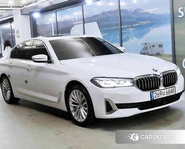 BMW 5 Series (G30) 2021 Белый из Кореи
