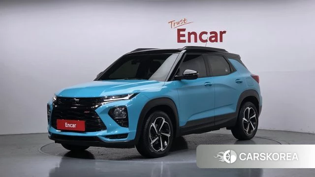 Chevrolet (GM Daewoo) Trailblazer 2020 Синий нефрит из Кореи