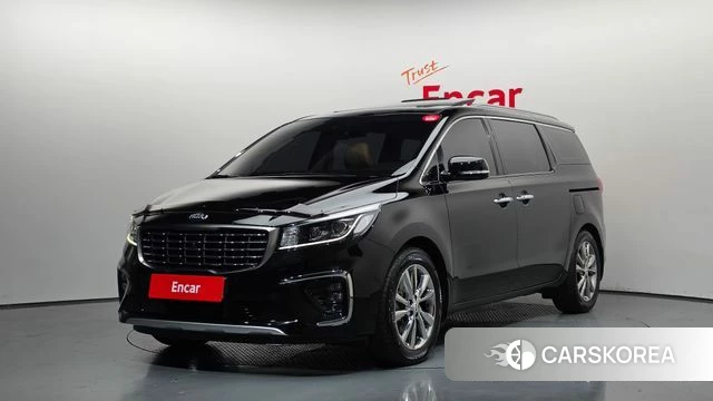 Kia The New Carnival 2018 Черный из Кореи