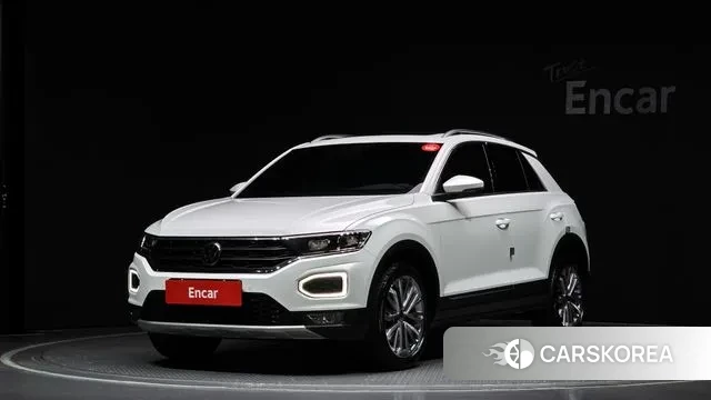 Volkswagen T-Roc 2021 Белый из Кореи