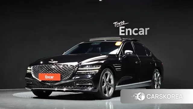 Genesis G80 (RG3) 2020 Черный из Кореи