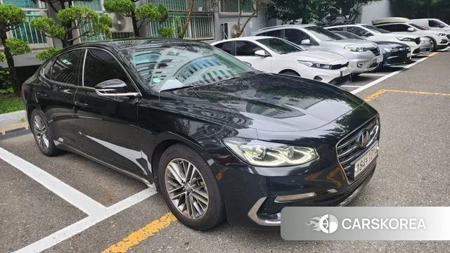 Hyundai Grandeur IG 2018 Черный из Кореи