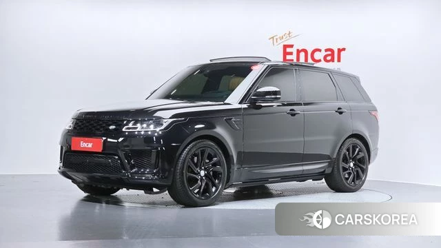 Land Rover Range Rover Sport 2nd Generation 2021 Черный из Кореи