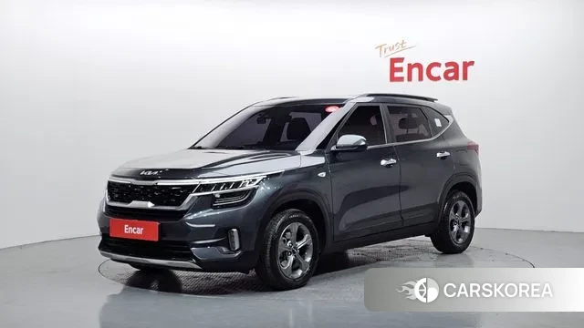 Kia Seltos 2021 Серый из Кореи
