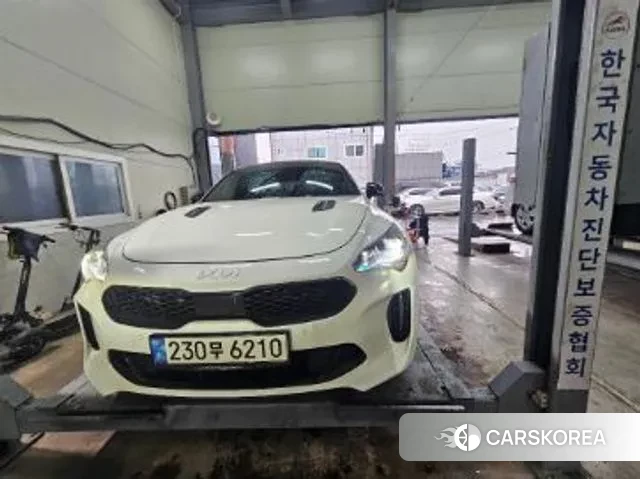 Kia Stinger Meister 2022 Белый из Кореи