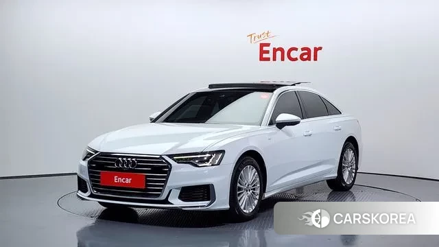 Audi A6 (C8) 2020 Белый из Кореи