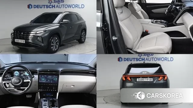 Hyundai Tucson Hybrid (NX4) 2022 Серый из Кореи