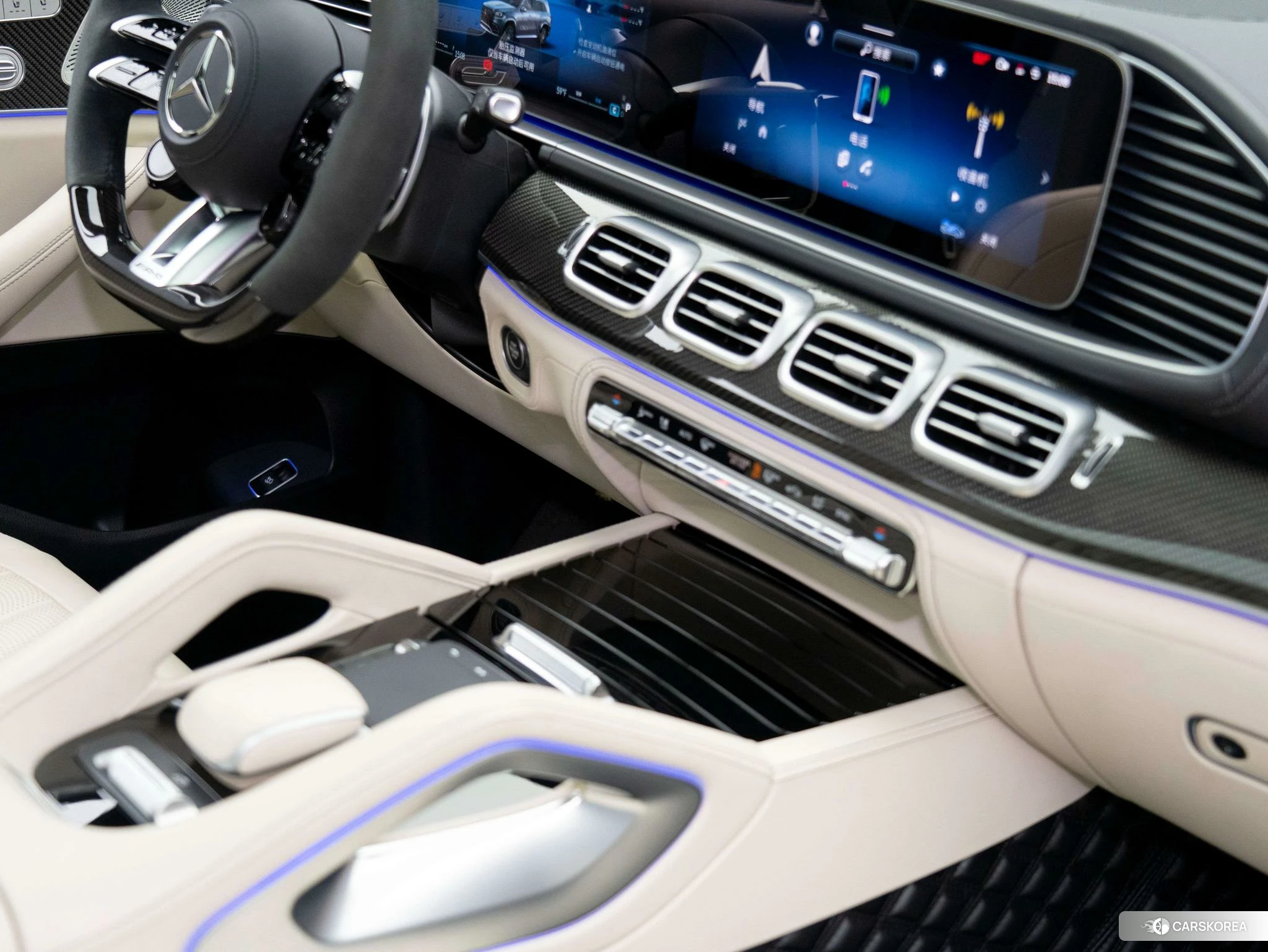 Mercedes-Benz GLS AMG 2023 Черный из Китая