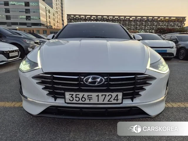 Hyundai Sonata (DN8) 2021 Белый из Кореи