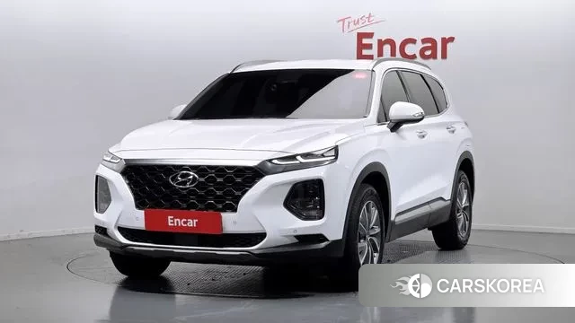 Hyundai Santa Fe TM 2019 Белый из Кореи