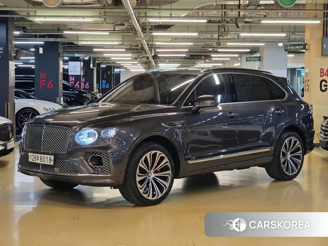 Bentley Bentayga 2021 Серый из Кореи