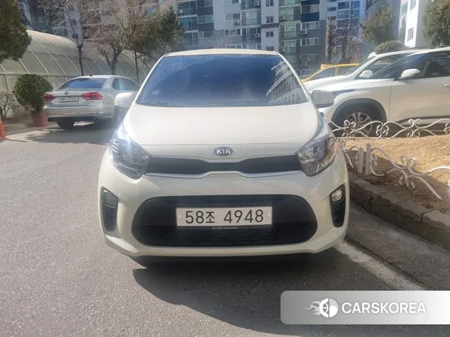 Kia All New Morning (JA) 2018 Белый из Кореи