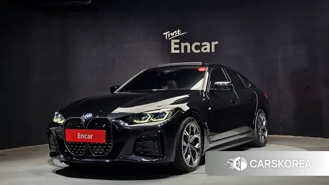 BMW i4 2022 Черный из Кореи