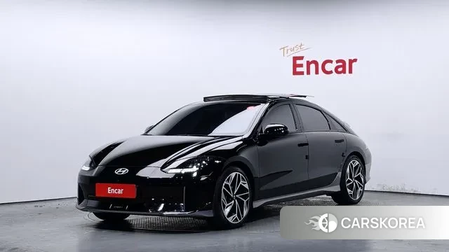 Hyundai Ionic 6 2022 Черный из Кореи