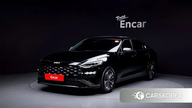 Kia K8 Hybrid 2022 Черный из Кореи