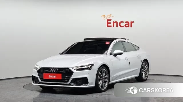 Audi A7 (4K) 2020 Белый из Кореи