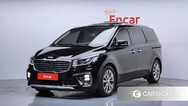 Kia The New Carnival 2019 Черный из Кореи