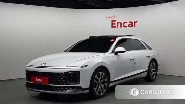 Hyundai Grandeur Hybrid (GN7) 2023 Белый из Кореи