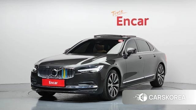 Volvo S90 2022 Серый из Кореи
