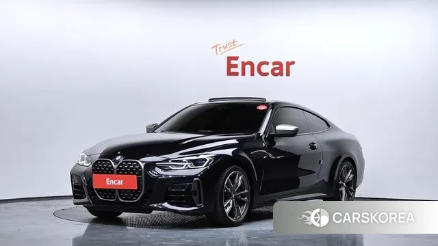 BMW 4 Series (G22) 2023 Черный из Кореи