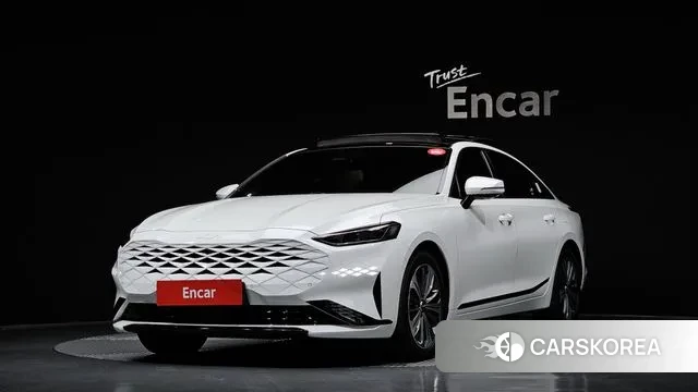 Kia K8 Hybrid 2023 Белый из Кореи