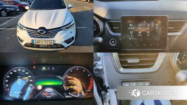 Renault Korea (Samsung) XM3 2021 Белый из Кореи