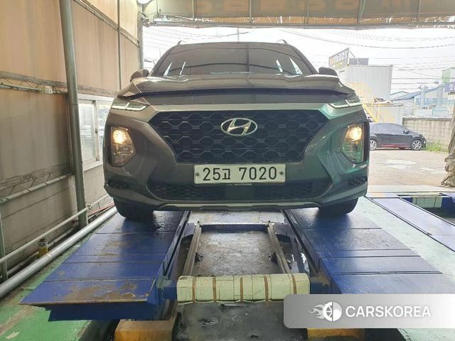 Hyundai Santa Fe TM 2019 Серый из Кореи