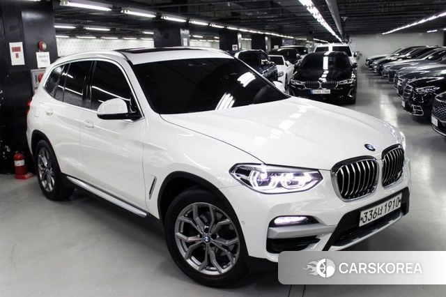 BMW X3 (G01) 2019 Белый из Кореи