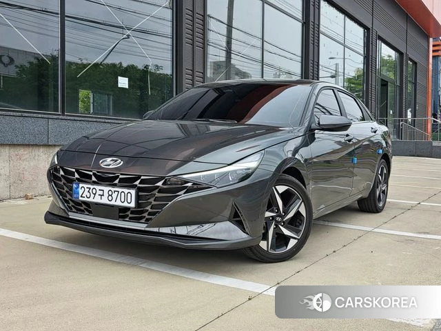 Hyundai Avante (CN7) 2022 Серый из Кореи