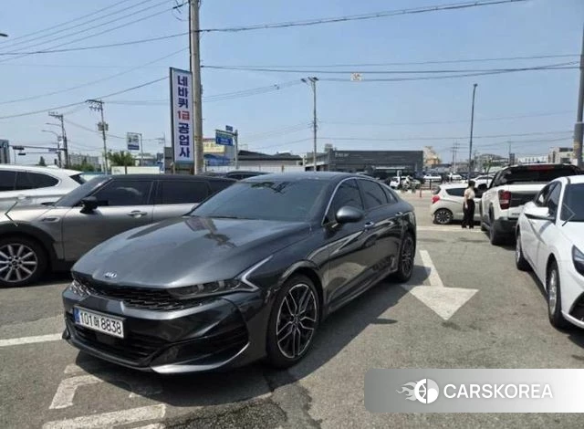 Kia K5 3rd generation 2021 Серый из Кореи