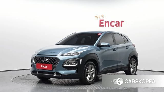 Hyundai Kona 2020 Небесно-голубой из Кореи