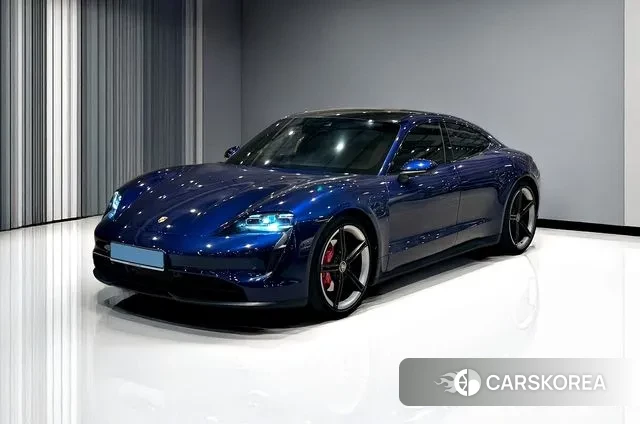 Porsche Taycan 2021 Синий из Кореи