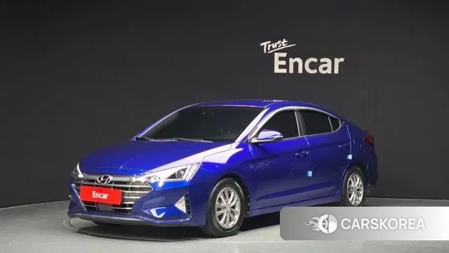 Hyundai The New Avante AD 2019 Синий из Кореи