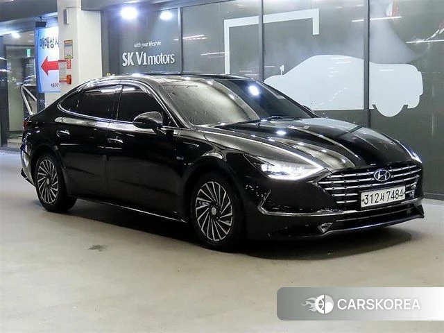 Hyundai Sonata Hybrid (DN8) 2019 Черный из Кореи
