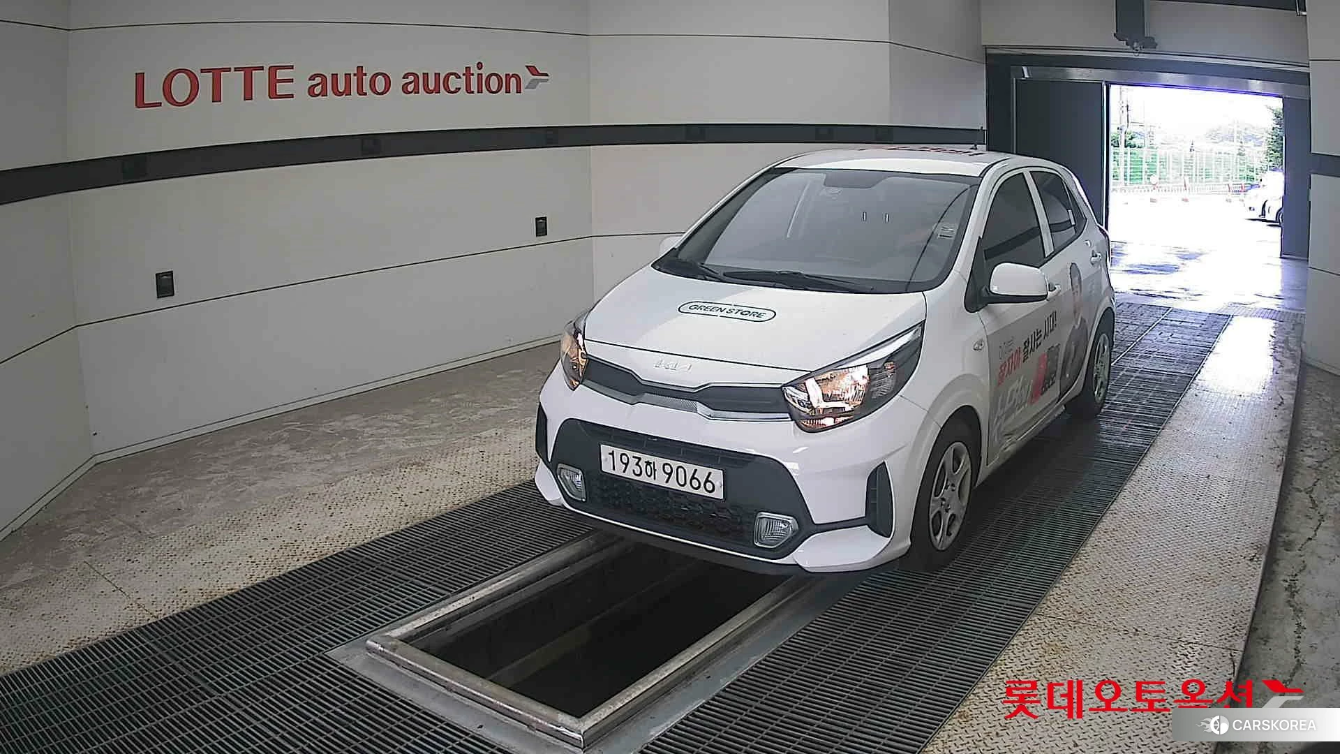 Kia Morning 2022 Clear White из Кореи