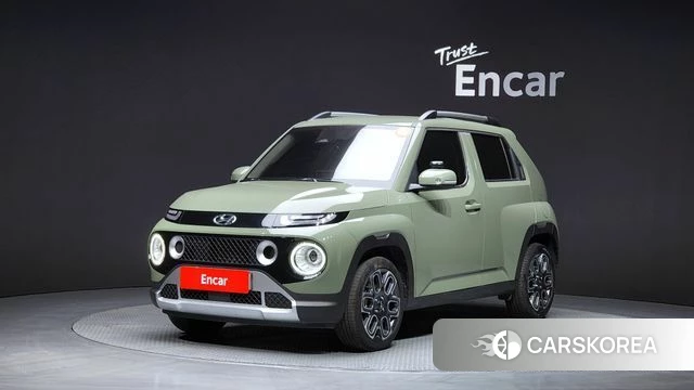 Hyundai Casper 2023 Темно-зеленый из Кореи