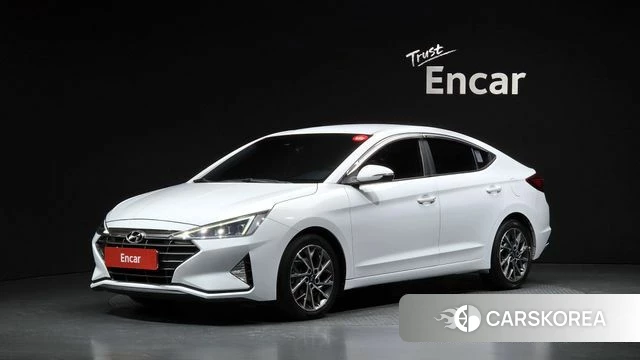 Hyundai The New Avante AD 2018 Белый из Кореи
