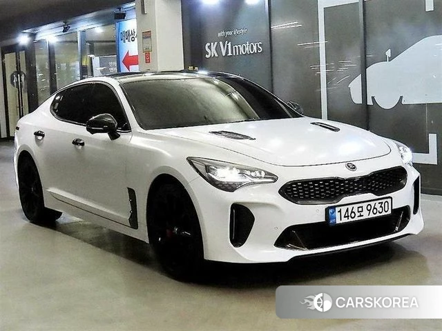 Kia Stinger Meister 2020 Белый из Кореи
