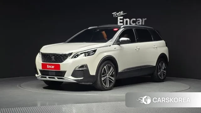 Peugeot 5008 second generation 2018 Белый из Кореи