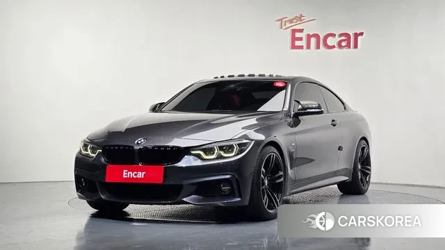 BMW 4 Series (F32) 2018 Серый из Кореи
