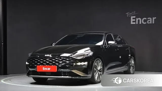 Kia K8 2021 Черный из Кореи