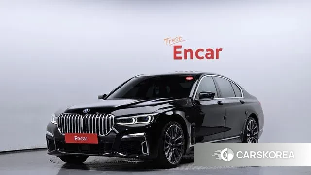 BMW 7 Series (G11) 2020 Черный из Кореи