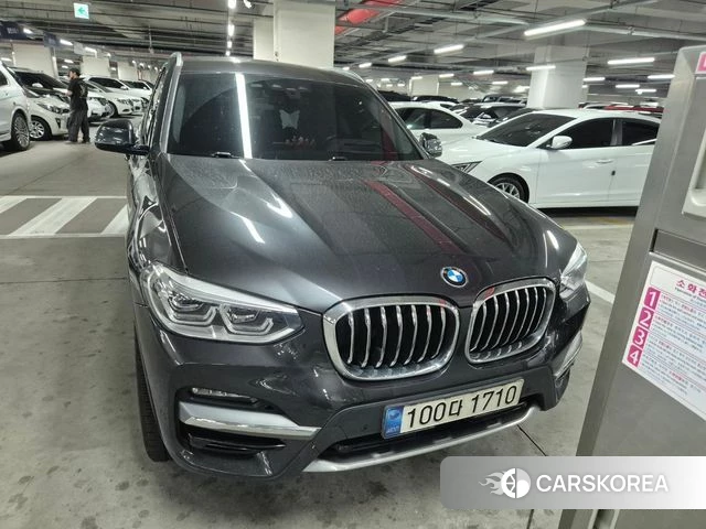 BMW X3 (G01) 2021 Серый из Кореи