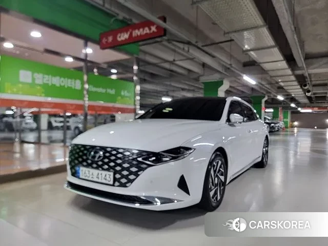 Hyundai The New Grandeur IG Hybrid 2022 Жемчужный цвет из Кореи