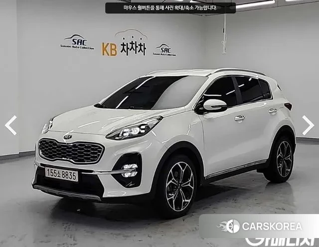 Kia Sportage The Bold 2020 Белый из Кореи