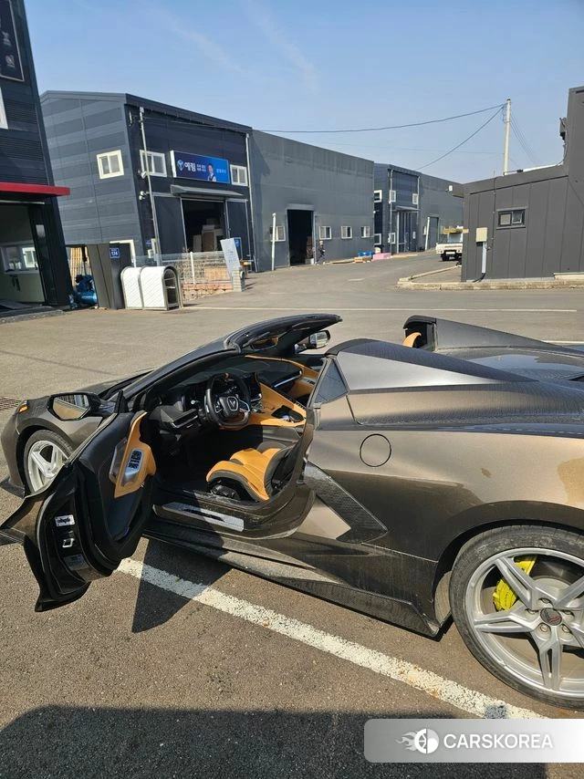 Chevrolet Corvette 2021 Коричневый из Кореи