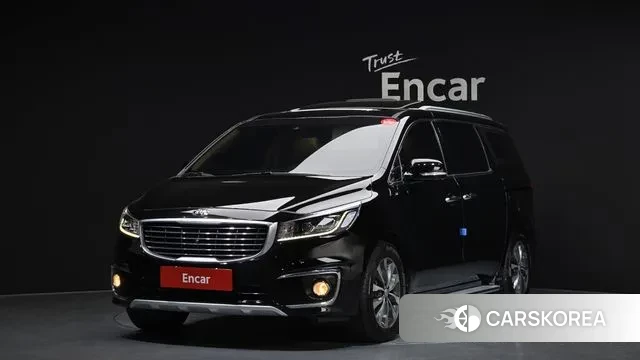 Kia The New Carnival 2018 Черный из Кореи