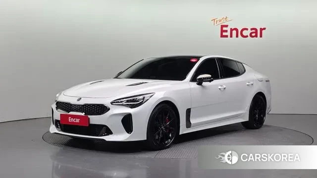 Kia Stinger Meister 2022 Белый из Кореи