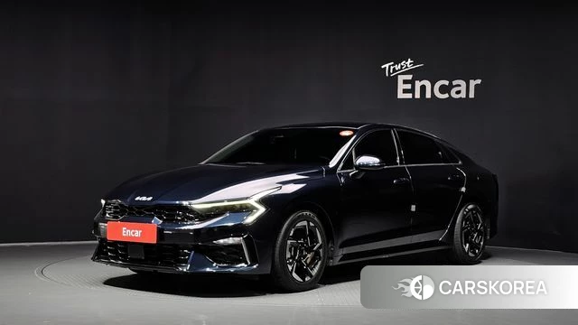 Kia The New K5 3rd generation 2024 Синий из Кореи